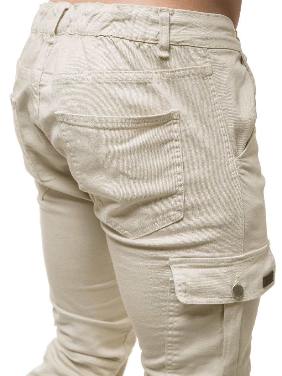 Pantal N Jogger De Hombre Beige Ozonee G Ozonee