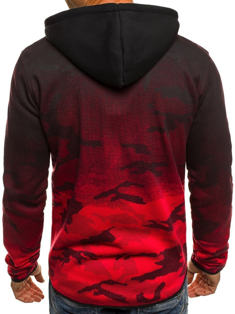 Sudadera De Hombre Roja Ozonee Js Dd Z Ozonee