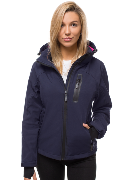 Chaqueta De Mujer Azul Marino Ozonee N4849 Ozonee 