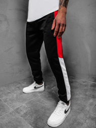 Pantalón de chándal de hombre negras OZONEE JS/JZ11012Z