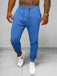 Pantalón de chándal de hombre azul OZONEE JS/XW01Z