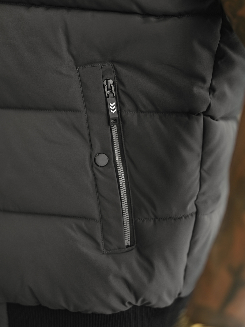 Chaleco de hombre grafito OZONEE JS/32M1780/105Z