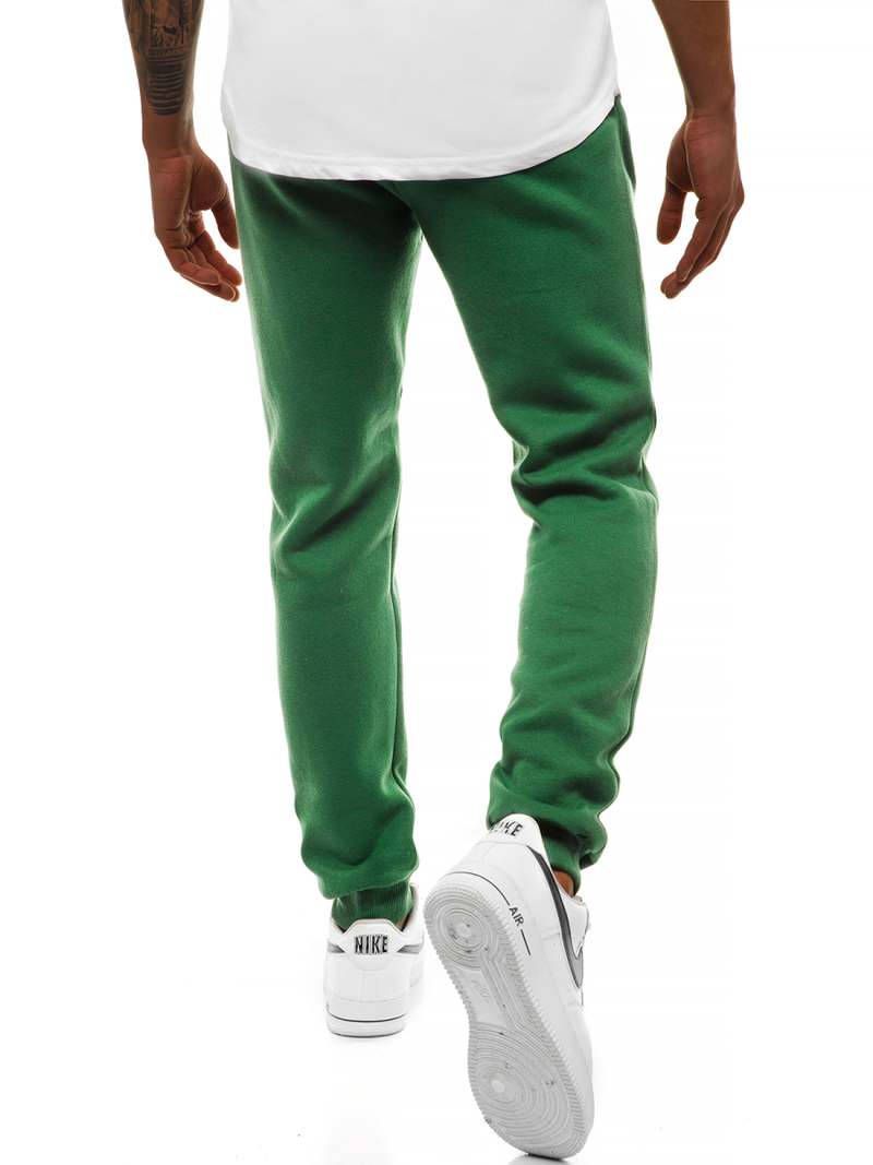 Pantalón de chándal de hombre verde MEN/CK01