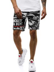 Pantalón corto de hombre gris JS/KK300161