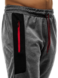Pantalón de chándal de hombre grafito OZONEE JS/JZ11020Z