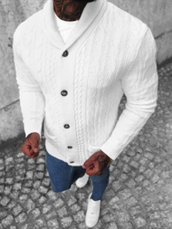 Jersey de hombre blanco OZONEE NB/MM6017/1