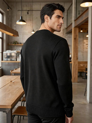 Jersey de hombre negro OZONEE JS/59B3610/3