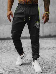 Pantalón de chándal de hombre negras OZONEE JS/K10250Z