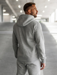 Chándal de hombre gris OZONEE JS/68C10386/2Z