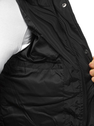 Chaqueta de hombre negra OZONEE O/99120