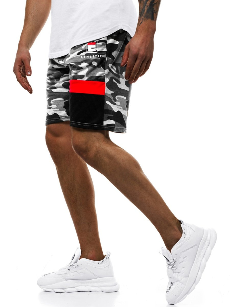 Pantalón corto de hombre gris JS/KK300160