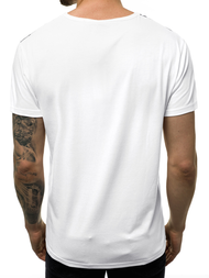 Camiseta de hombre blanca OZONEE JS/KS2015