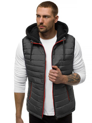 Chaleco de hombre grafito OZONEE N/6102Z