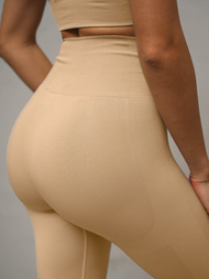 Conjunto de chándal de dos piezas de beige OZONEE O/YJS7714