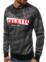 Sudadera de hombre grafito OZONEE JS/DD236