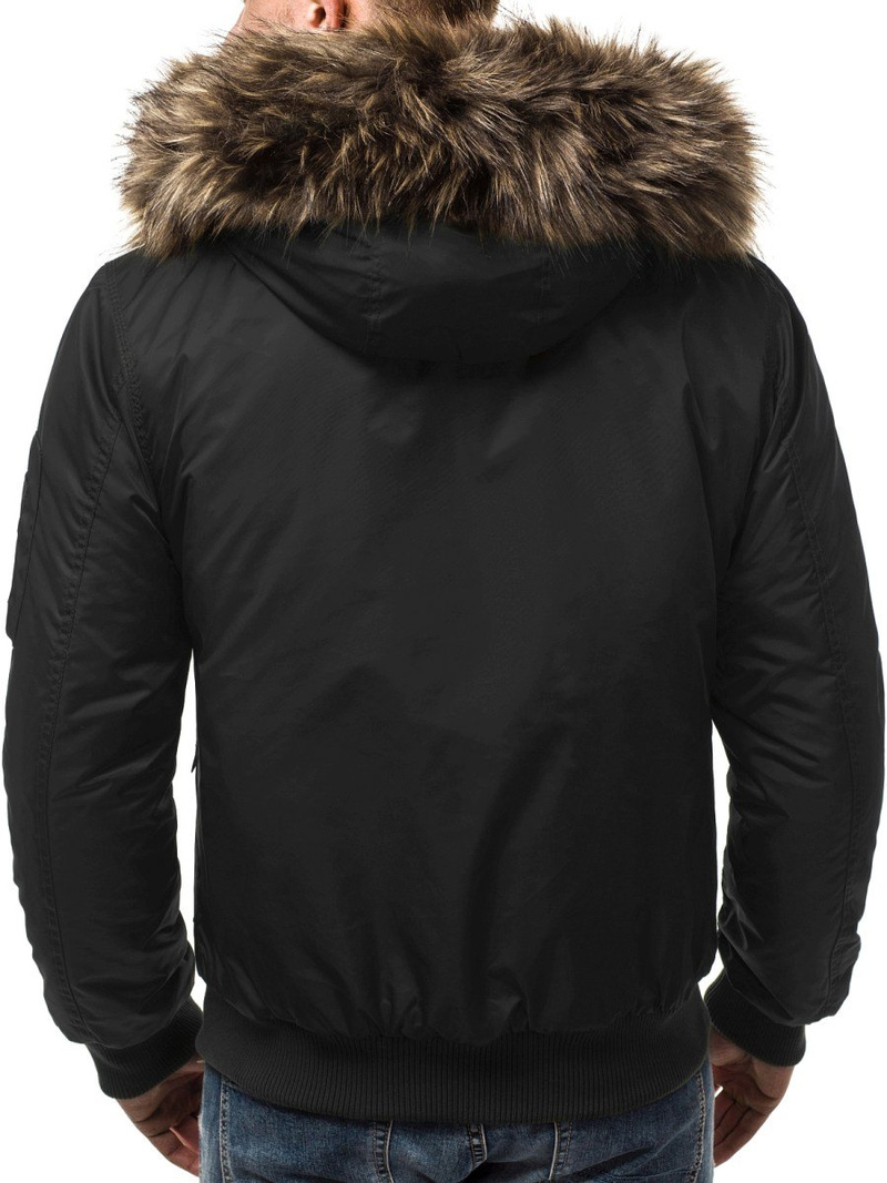 Chaqueta de hombre negra OZONEE O/99122