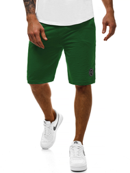 Pantalón corto de hombre verde OZONEE MAD/2923