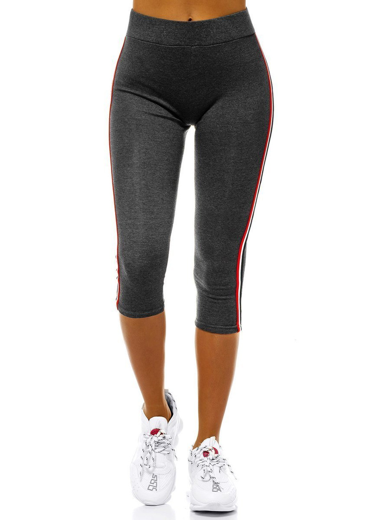 Leggings para mujer gris oscuro OZONEE JS/1037/B2