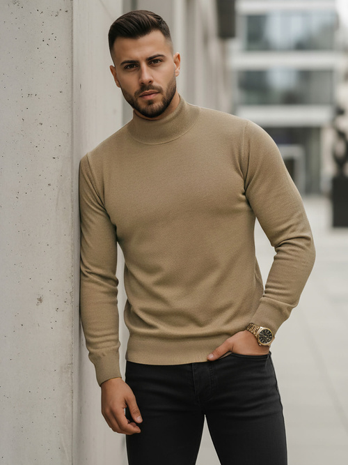 Jersey de hombre camel OZONEE V/V24503