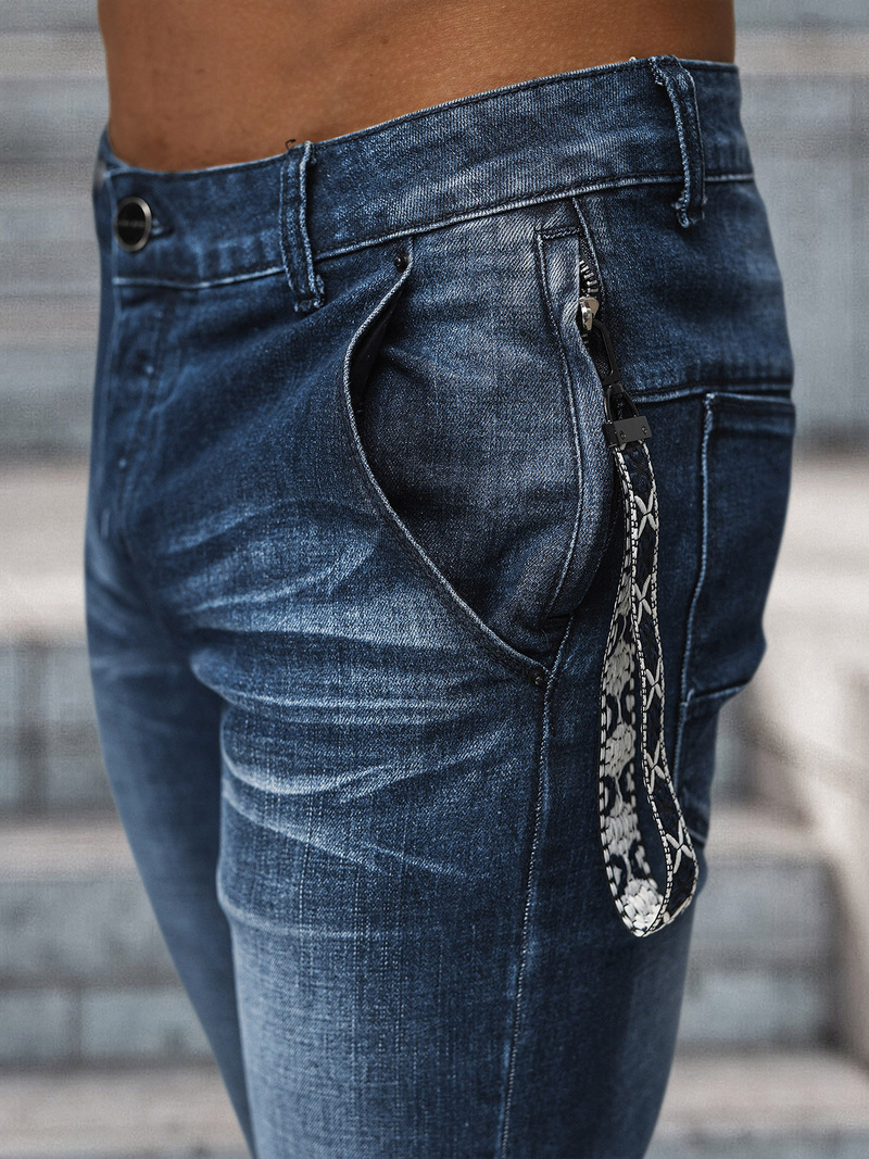 Vaqueros de hombre azul oscuro OZONEE NB/MP0091BS