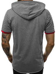 Camiseta de hombre grafito OZONEE O/1187XZ