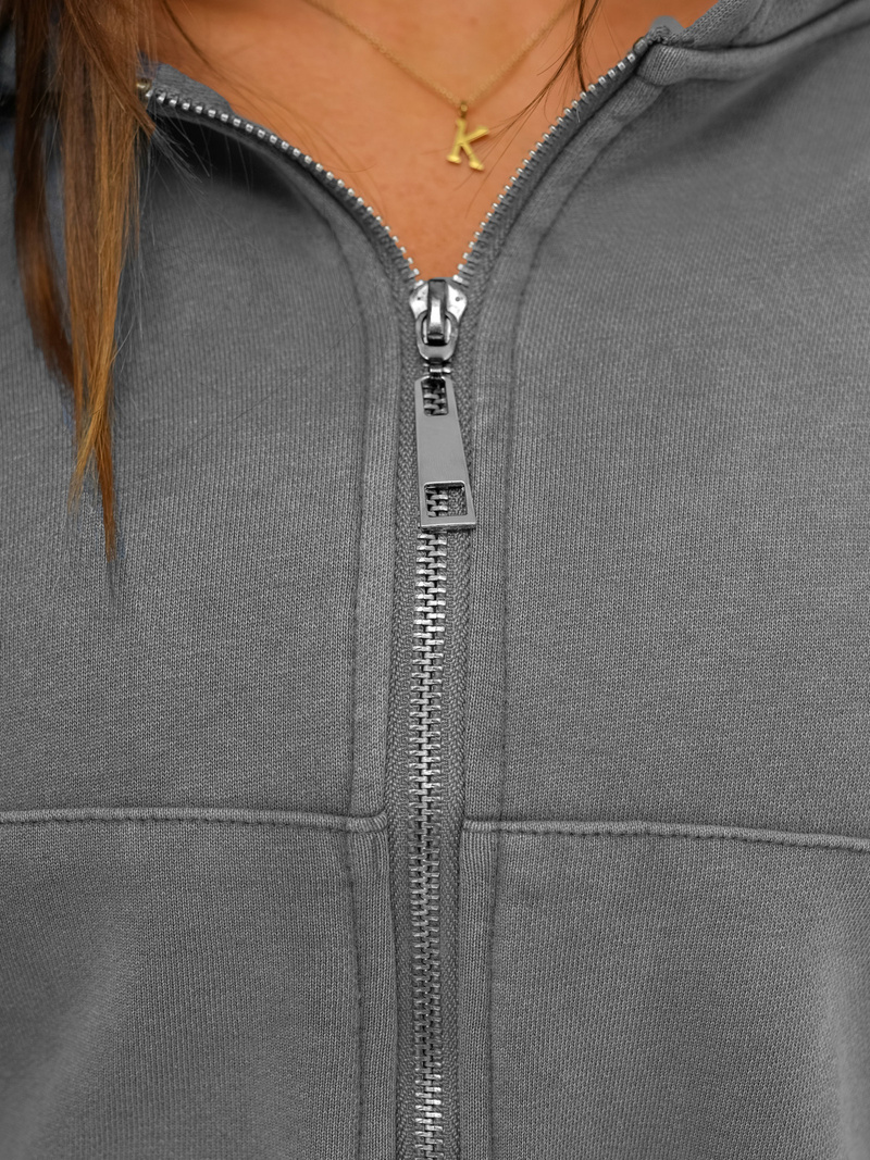 Conjunto de chándal de dos piezas grafito OZONEE JS/M60051AB