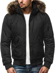 Chaqueta de hombre negra OZONEE O/99122