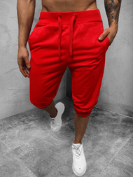 Pantalón corto de hombre rojo OZONEE JS/XW07/18