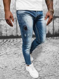 Vaqueros de hombre azul OZONEE NB/MP0008B