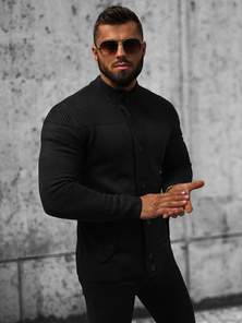 Jersey de hombre negro OZONEE NB/MM6011/4