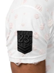 Camiseta de hombre blanca MJ/318YZ