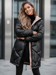 Chaqueta de mujer negra OZONEE JS/5M3189/392Z