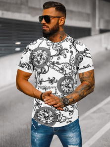 Camiseta de hombre blanco OZONEE O/P1062