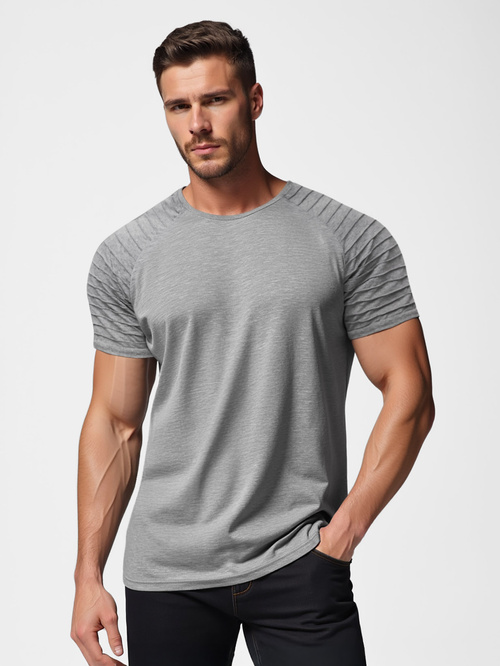 Camiseta de hombre grafito OZONEE JS/8T88/5