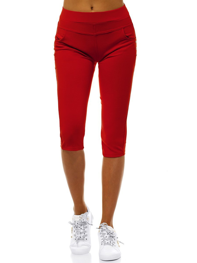 Leggings para mujer rojo OZONEE JS/1041/A5