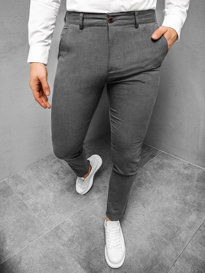 Pantalón de hombre grafito OZONEE DJ/5535