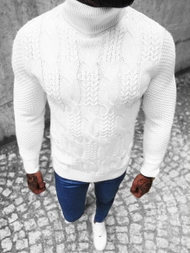 Jersey de hombre blanco OZONEE NB/MM6012/1