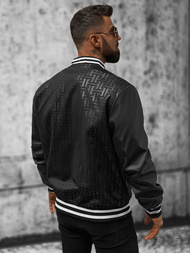 Chaqueta de hombre negra OZONEE O/3A172