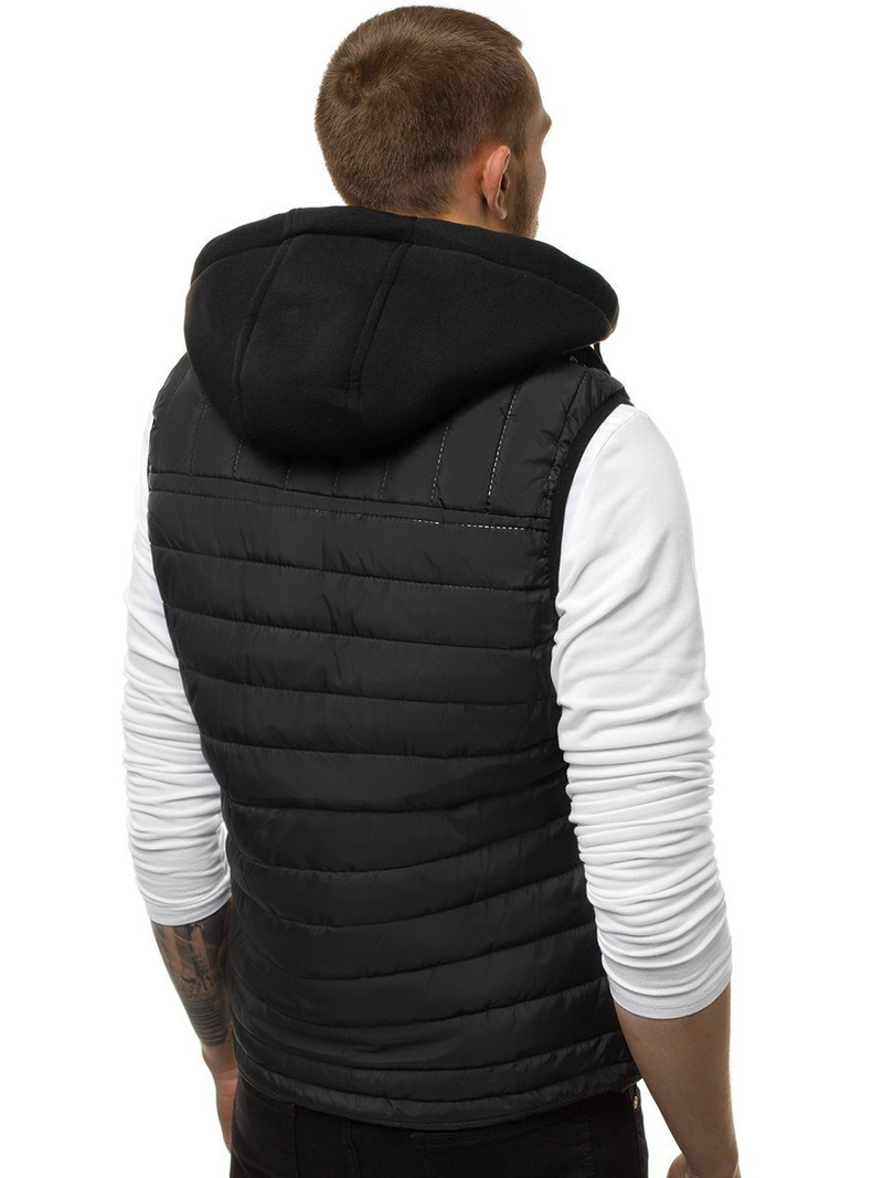 Chaleco de hombre negra OZONEE N/6102Z