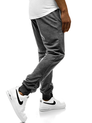 Pantalón de chándal de hombre gris oscuro JS/XW003S
