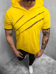 Camiseta de hombre amarillo OZONEE O/1187XZ