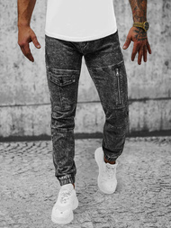 Pantalón jogger de hombre negras OZONEE NB/MP0107N