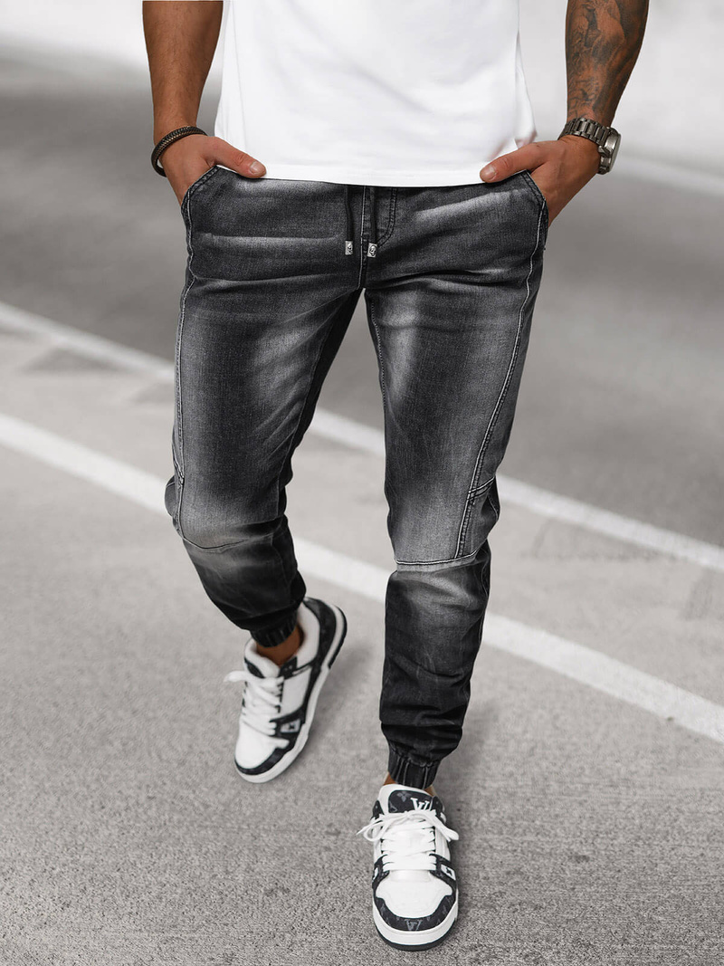 Pantalón jogger de hombre negras OZONEE NB/MP0115N