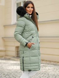 Chaqueta de mujer menta OZONEE O/W377Z