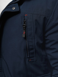 Chaqueta de hombre azul marino OZONEE JS/5M718/215