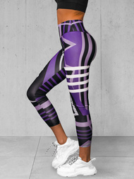 Leggings para mujer violeta OZONEE O/D0010Z