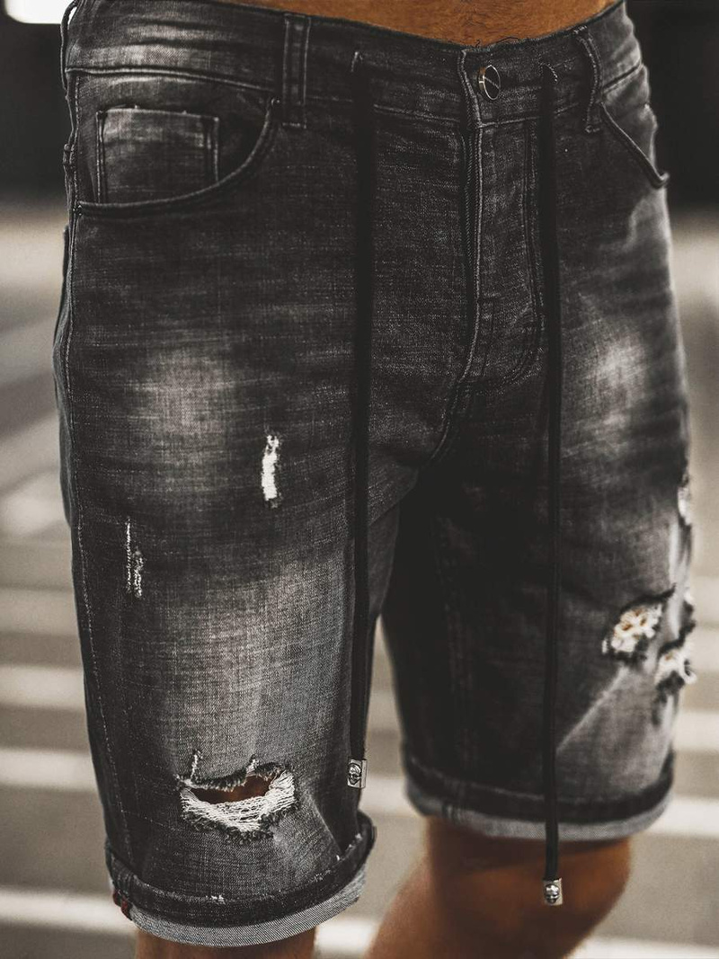 Pantalón corto de hombre grafito OZONEE NB/MP0035GZ