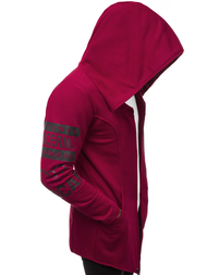 Sudadera de hombre burdeos OZONEE A/11110Z