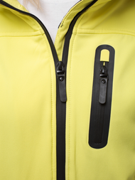 Chaqueta de mujer amarilla OZONEE N/4849