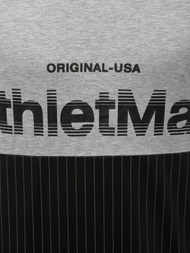 Camiseta sin mangas de hombre gris OZONEE JS/SS11065